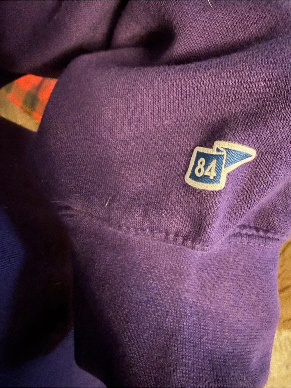 LSU Baseball Purple Hoodie